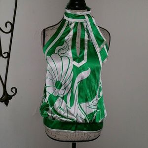 Beautiful halter Bebe top